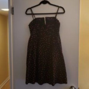 Madewell Black Strawberry Sundress